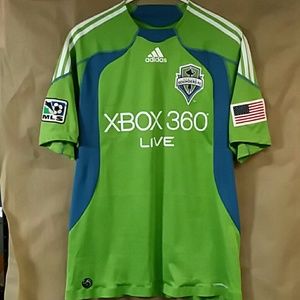 Adidas Seattle Sounders soccer Jersey,  NWOT. Sz M